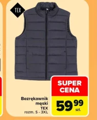 Bezrękawnik męski TEX