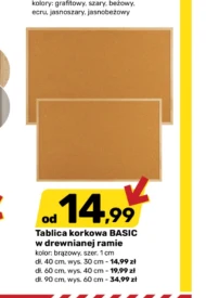 Tablica korkowa Basic