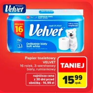 Papier toaletowy Velvet