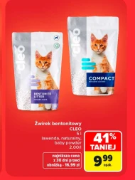 Żwirek bentonitowy Cleo