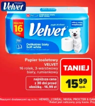 Papier toaletowy Velvet