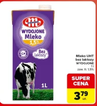Mleko bez laktozy Mlekovita