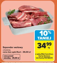 Szponder wołowy Carrefour