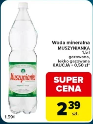 Woda mineralna Muszynianka