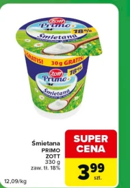 Śmietana Zott