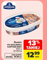 Śledzie Kapitan Navi
