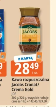 Kawa rozpuszczalna Jacobs