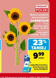 Słoneczniki Carrefour