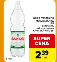 Woda mineralna Muszynianka