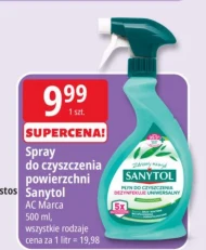 Spray do czyszczenia Sanytol