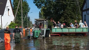 Fala powodziowa w Ścinawie, 21.09.2024