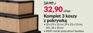 Zestaw koszyków Bambus