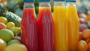 Tak wyczyścisz butelki na soki bez szczotki. Wystarczy składnik z kuchni
