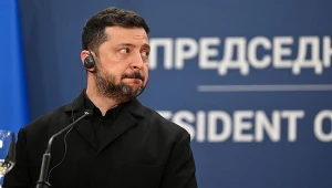 Ukraina. UE domaga się reformy DBR. Na zdj. Wołodymyr Zełenski