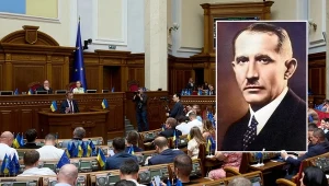 Ukraina. Wołodymyr Zełenski ogłasza, chodzi o ekshumację przywódcy OUN
