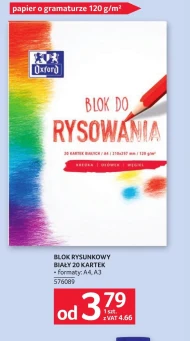 Blok rysunkowy Oxford