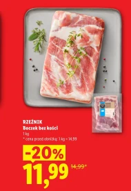 Boczek bez kości Rzeźnik