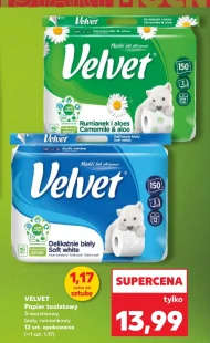 Papier toaletowy Velvet