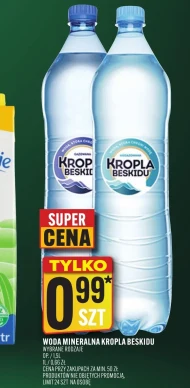 Woda mineralna Kropla beskidu