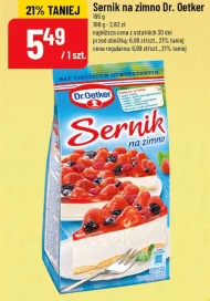 Sernik na zimno Dr. Oetker