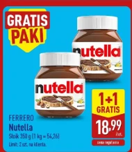 Pasta orzechowa Nutella