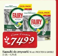 Капсули для посудомийних машин Fairy