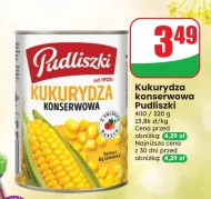 Kukurydza konserwowa Pudliszki