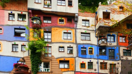 Hundertwasserhaus w Wiedniu