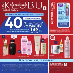40% taniej dla Klubowiczów - Super-Pharm