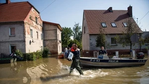 Akcja służb po powodzi w 2024 roku