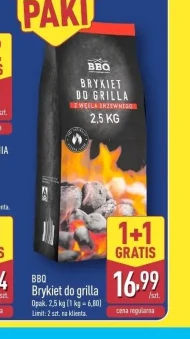 Brykiet do grilla BBQ