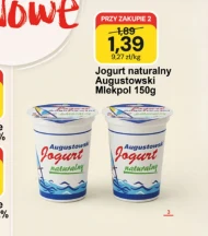 Натуральний йогурт Mlekpol