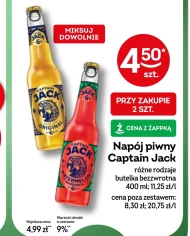 Napój piwny Captain Jack