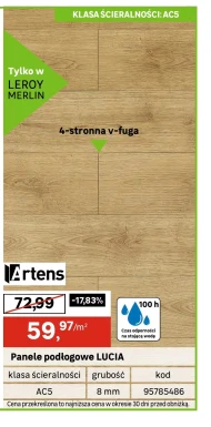 Панелі для підлоги Artens