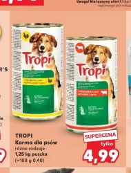 Karma dla psa Tropi