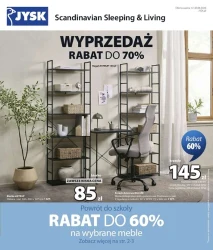 Meble taniej nawet o 70% - Jysk