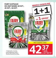 Капсули для посудомийних машин Fairy