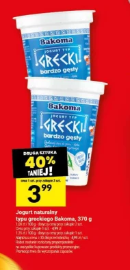 Jogurt typu greckiego Bakoma
