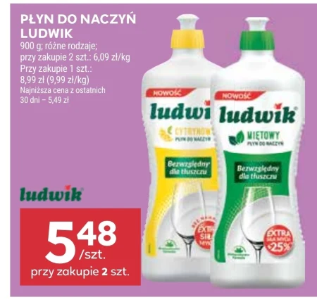 Засіб для миття посуду Ludwik