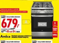 Kuchenka gazowo-elektryczna Amica