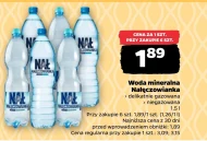 Woda niegazowana Nałęczowianka