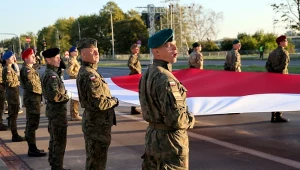 Próba generalna przed defiladą z okazji Święta Wojska Polskiego