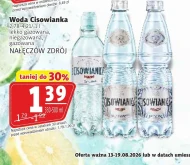 Woda niegazowana Cisowianka