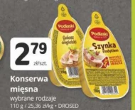 Konserwa mięsna Drosed