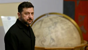 Prezydent Ukrainy Wołodymyr Zełenski