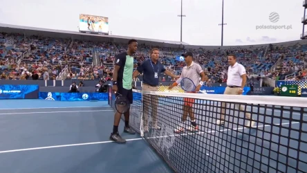 Gael Monfils - Rinky Hijikata. Skrót meczu. WIDEO