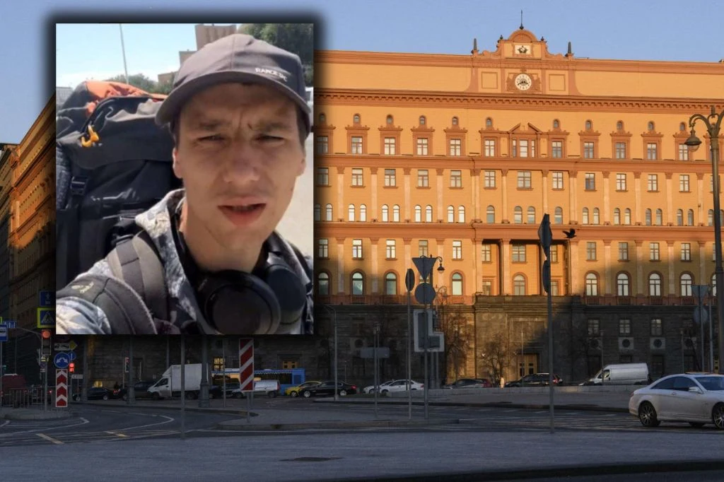 Rosjanin skazany na kolonię karną. FSB: Szpiegował na rzecz Polski Siedziba FSB w Moskwie, zdjęcie Rosjanina Georgija Pirogowa