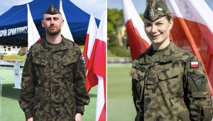 Damian Żurek i Aneta Rygielska łączą karierę sportową ze służbą wojskową