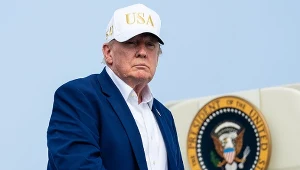 Donald Trump uderzył w sojusznika, jest odpowiedź. "Jak na razie"