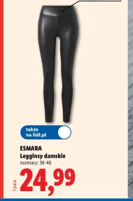 Legginsy damskie Esmara